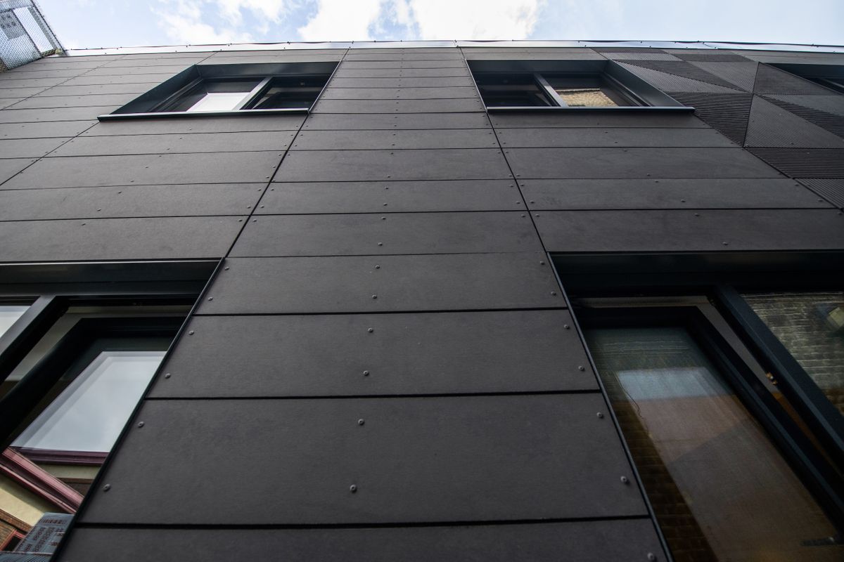 PLACE (the Pan-London Accommodation Collaborative Enterprise) modular homes, Tower Hamlets, London. 